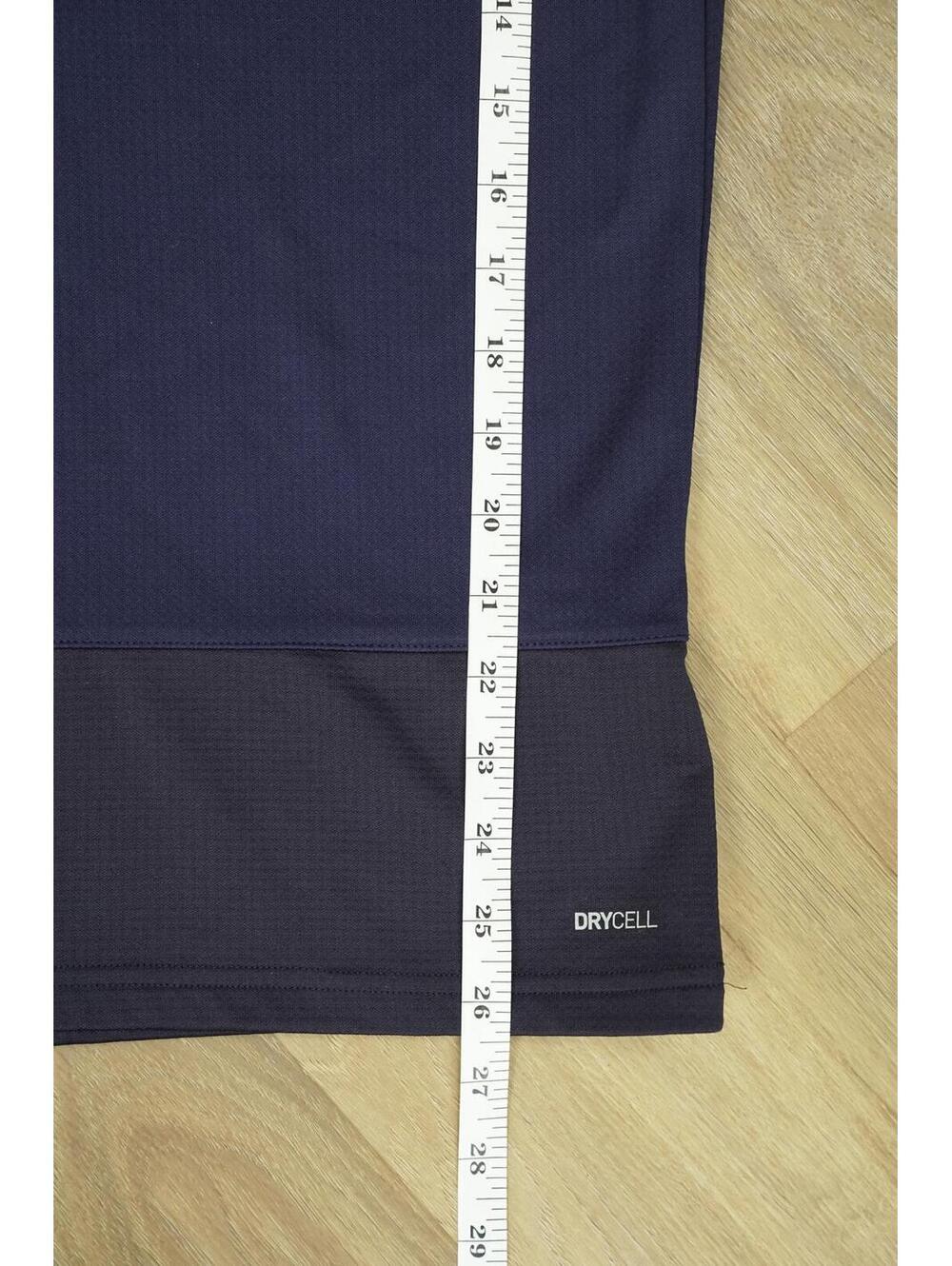 Puma DryCell Long Sleeve Athletic Pullover - Navy Blue,‎ Size M, activewear - Picture 6 of 7
